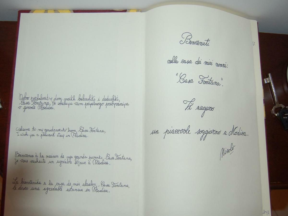 Willa Casa Fontana Modica Zewnętrze zdjęcie
